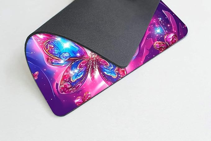 Hot Butterfly Mouse pad Customized Mousepad Non-Slip Rubber Base Mouse Pads for Computers Laptop Office Desk Accessories Mouse pad