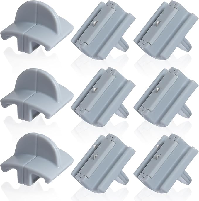 9 Pcs 157400-1001 Paper Trimmers Blades Compatible with Fiskars Blades, Compatible with 12" Portable Paper Cutter Style I Blade 1968701005, Grey
