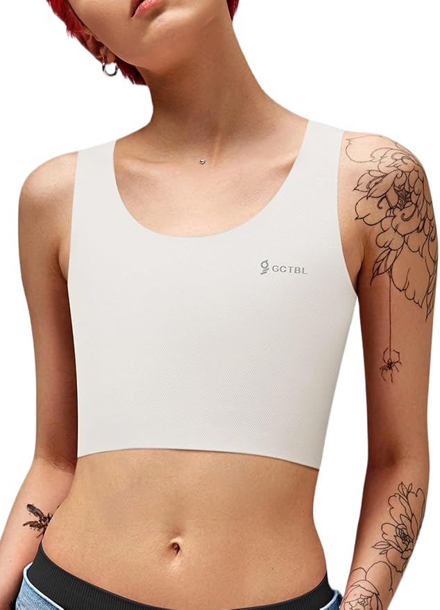 Chest Binder Transgender FTM Binder Trans Breast Binder Bra for Large Breast