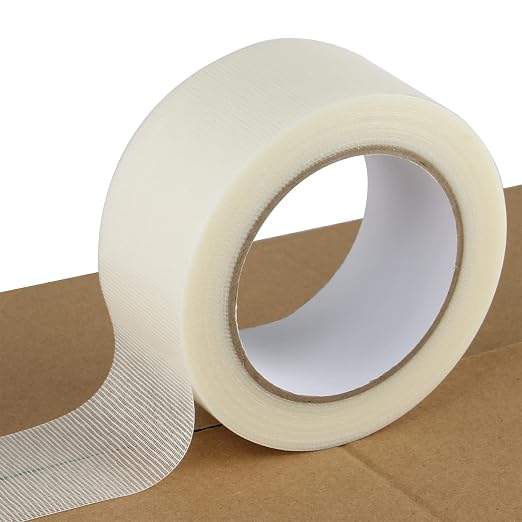 Lichamp Clear Duct Tapes Heavy Duty, Waterproof No Residue Clear Duct Tape for Packaging Taping Sealing Repairing Tying, Thick & Wide Tape for DIY or Commercial Use, 2 inches x 25 Yards | Waterproof, No Residue, for Packaging Sealing Repairing Tying DI...