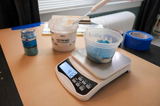 Rapid Cure® Plastisol Glitter Base (Glitter Not Included) – Mix with Glitter for Custom Sparkle Ink – Glitter Base for Screen Printing, Garment Design, and Apparel Decoration (Gallon)