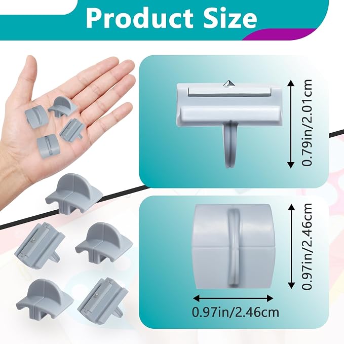 9 Pcs 157400-1001 Paper Trimmers Blades Compatible with Fiskars Blades | Fits 12" Portable Paper Cutter Style I Blade 1968701005, Sharp Cutting Edge, Long Lasting Wear Resistance