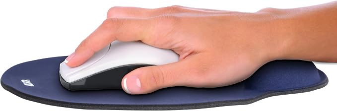 Allsop ASP30206 Mouse Pad Pro Memory Foam Mouse Pad - Blue