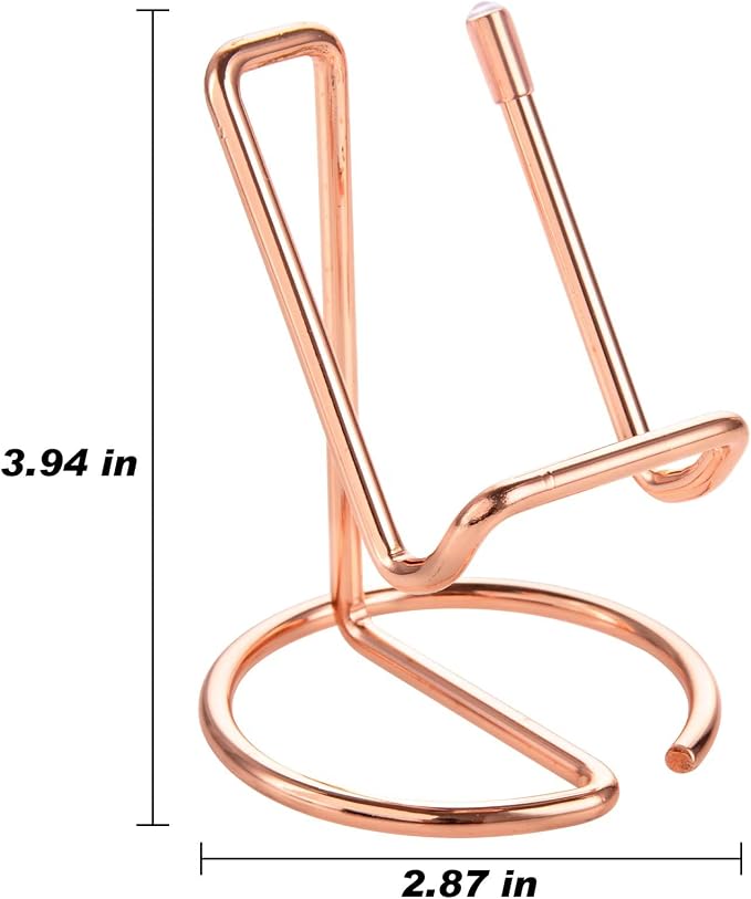 ROPOSY Cell Phone Stand for Desk, Rose Gold Cell Phone Stand Holder