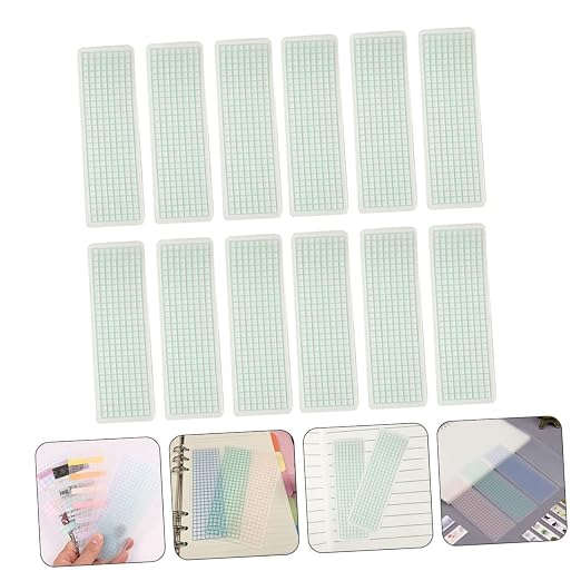 JEWEDECO 50pcs Handbook Tape Repackaging Washi Tape Organizer Storage Boards Safe Easy to Carry