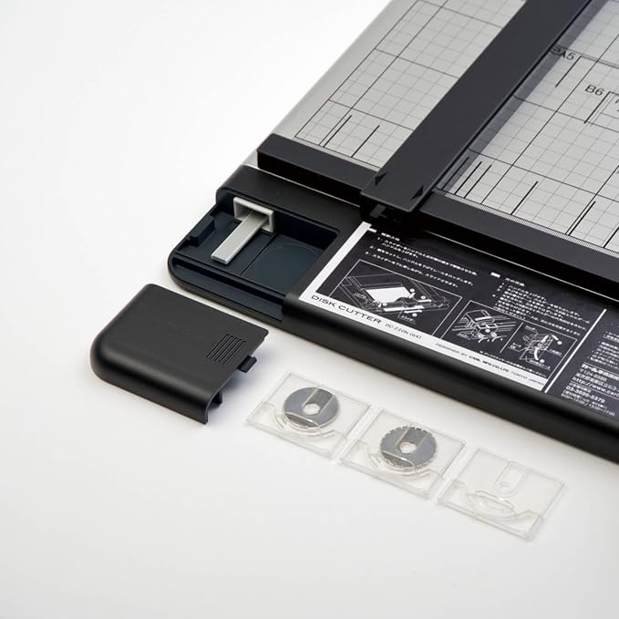 Carl Office Equipment DCC-28 Cutting Machine, Paper Cutter, Replacement Blade, Made in Japan, Round Blade