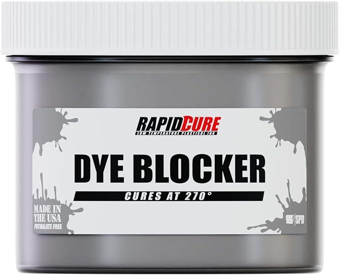 Rapid Cure® Screen Printing Ink Dye Blocker (Pint - 16oz.) - Plastisol Ink for Screen Printing, Fast Curing Fabric Paint - Screen Print Direct®, USA Made