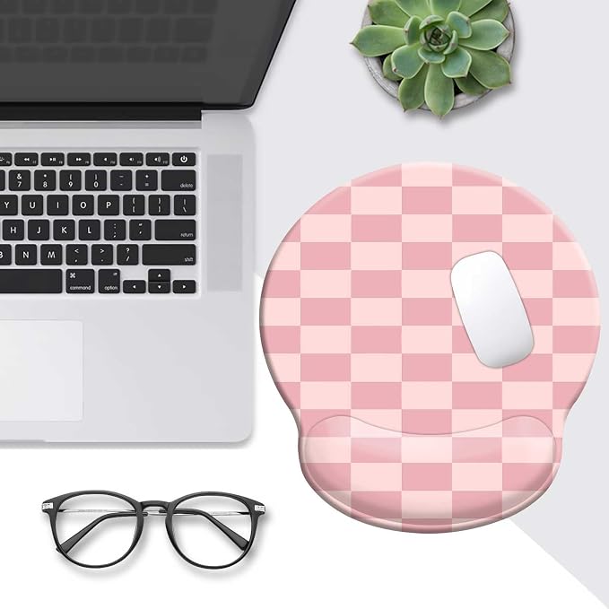 Mouse Pads for Desk, Ergonomic Mouse Pad with Wrist Rest Gaming Mousepad