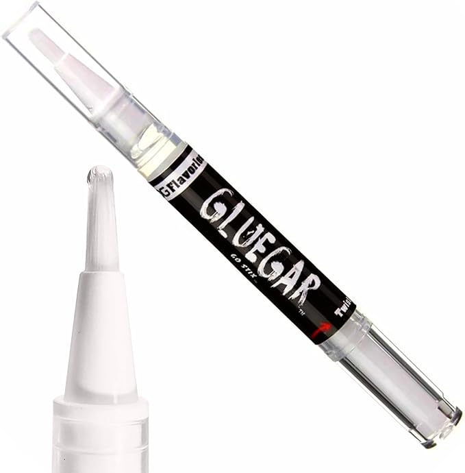 Caligars GlueGar Go Stix Rolling Glue - Cigar Glue Sticks with Different Flavors - Handy Rolling Glue for Wraps, & Papers - Natural, Plant Based Glue Stick Pen - OG Flavorless (1 Pack, 3ml)