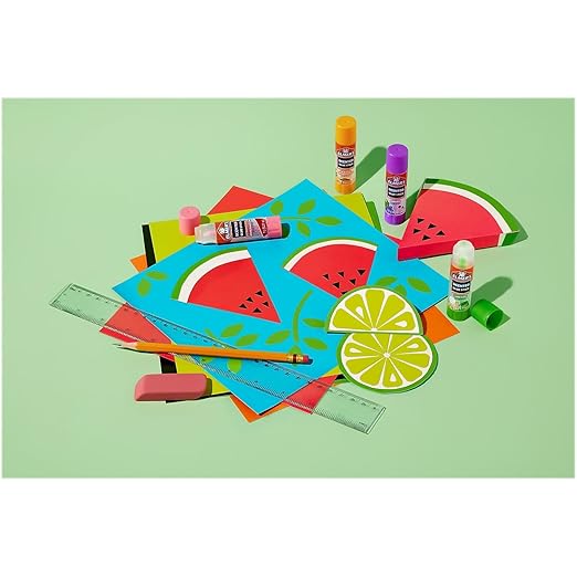 Elmer's Scented Glue Sticks, Washable, Clear, Assorted Scents, 6 Grams, 30 Count - Kids Activity, Arts & Crafts, Creative Fun, #1 Teacher Brand