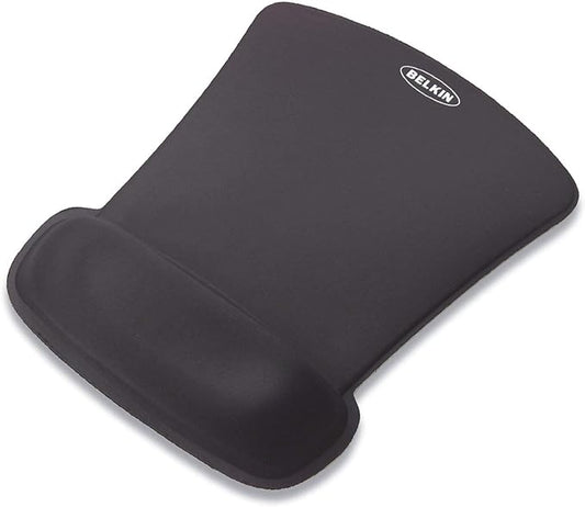Belkin WaveRest Gel Mouse Pad, Black (F8E262-BLK), 1 Pack