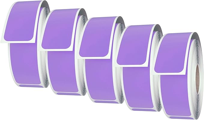 Royal Green Rectangular Color-Coding Labels 3x1-10 Sticker Rolls (75mm x 25mm) - 2500 Pack