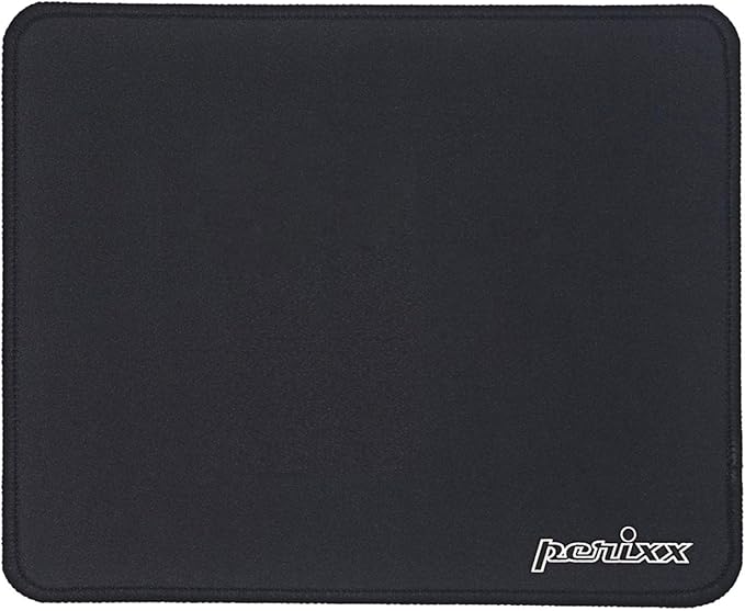 Perixx DX-1000M Waterproof Gaming Mouse Pad with Stitched Edge - Non-Slip Rubber Base Design for Laptop or Desktop Computer - M Size 9.84x8.27x0.08 Inches