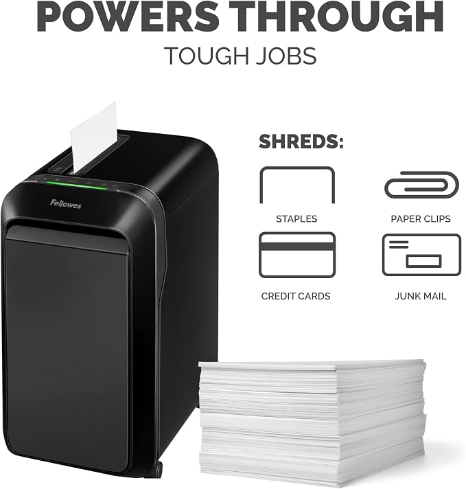 FEL5015401 - Fellowes Powershred LX220 Micro-Cut Shredder (Black)