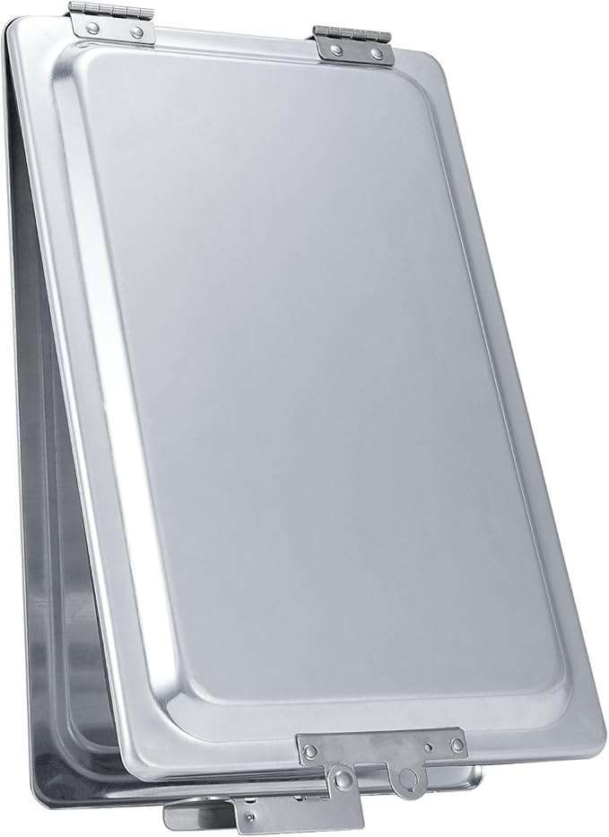 Truck and Trailer Aluminum Manifest Holder Waterproof Box with Stainless Steel Hinges and Latch, Document Holder Kit (4)
