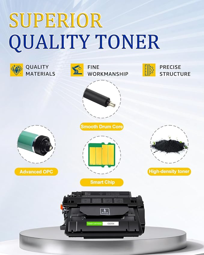 greencycle CE255X 55X High-Yield Compatible P3015dn M521dn Toner Cartridge Replacement for HP 55X CE255X 55A CE255A Work with Laserjet P3015 P3015x Pro 500 MFP M521dw M521 M525 Printer (Black, 2-Pack)