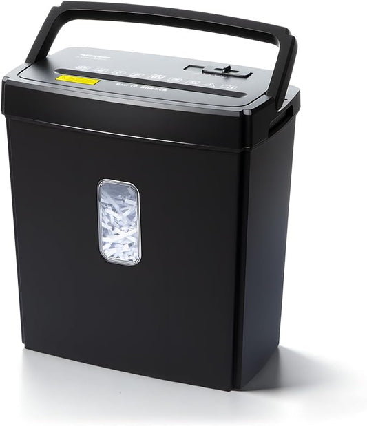Wingwise 10 Sheets Paper Shredder for Home Office | P-4, 5 Mins Runtime, 4 gal