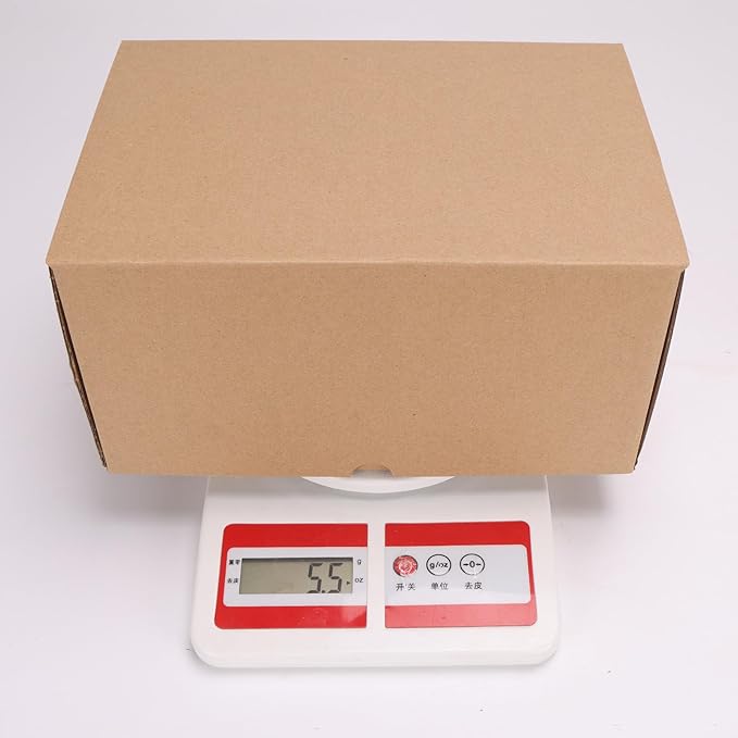 10x7x5 inch Shipping Boxes Set of 6 Brown, Inner Size 9.6x6.6x4.6 inch Cardboard Box Mailers for Small Business Packaging Mailing or Gift Wrapping Giving