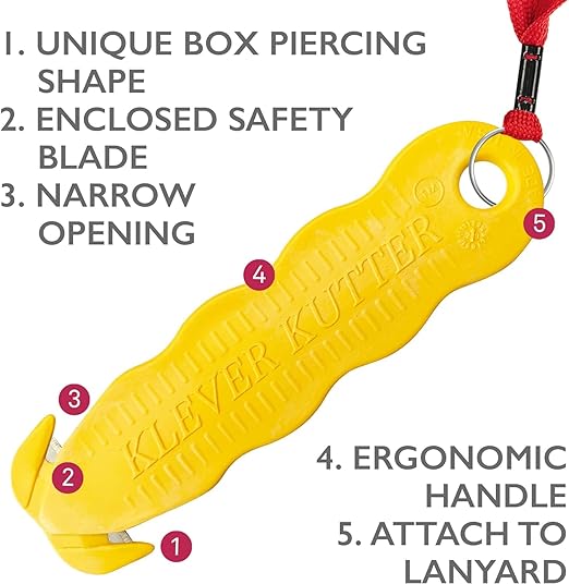Box Cutter, Klever Kutter, 100/Pack