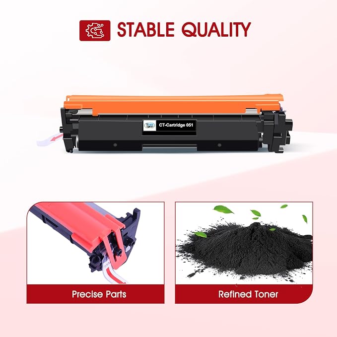 051 Toner Cartridge Black for Canon 051H CRG-051H CRG051H MF267dw 2 Pack | Compatible for Canon ImageCLASS MF264dw MF269dw LBP161dn LBP162dw MF263dn MF266dn MF260 LBP160 Series MF269 MF264 Printer