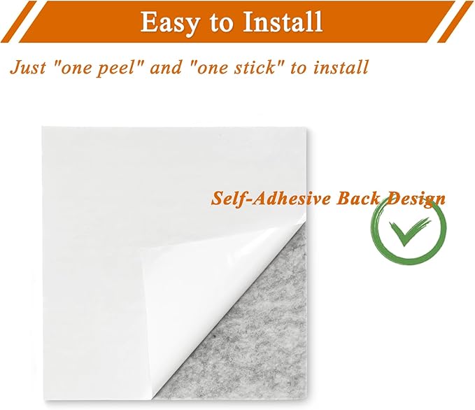 Large Square Felt Cork Board Tiles, Self Adhesive DIY Felt Bulletin Board with 35 Pushpins for Office School Home Wall Decor Stickers Memos (Purple & Light Purple)