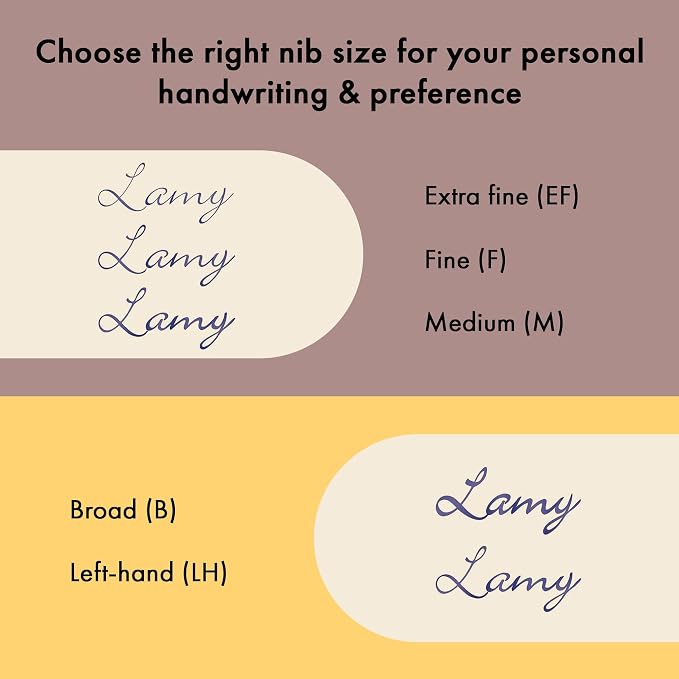 LAMY safari red - Fountain Pen with ergonomic grip & polished steel nib in size EF - ideal for any Writing & Calligraphy - including LAMY T 10 blue cartridge - Right-Handed