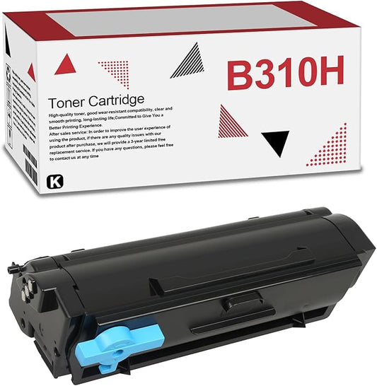 B310 Toner Cartridge Black High Capacity 006r04377 with Chip Replacement for Xerox B305 B310 B315 Printers（1pack）