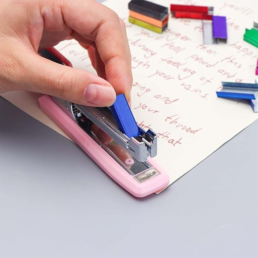 8000 No.10 Staples #10 Colored Staples | Mini Stapler Refill, Smaller Than Standard Staple