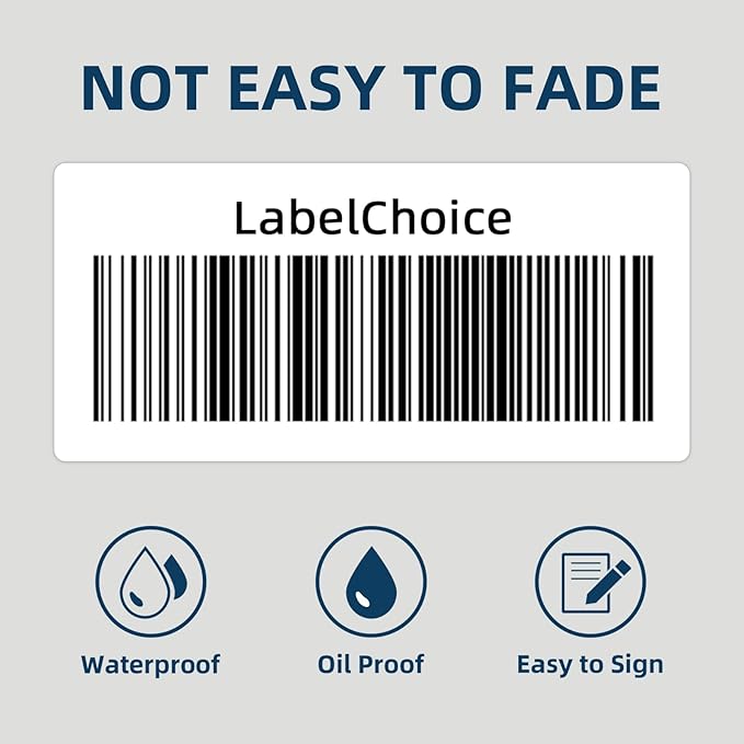 500 Sheets 15000 Pcs 30-up 1" x 2-5/8" Shipping Address FBA Labels for Laser & Inkjet Printers, 30 Up Labels 1 x 2-5/8 on US Letter,30 per Sheet Return Address Stickers, 30 per Page