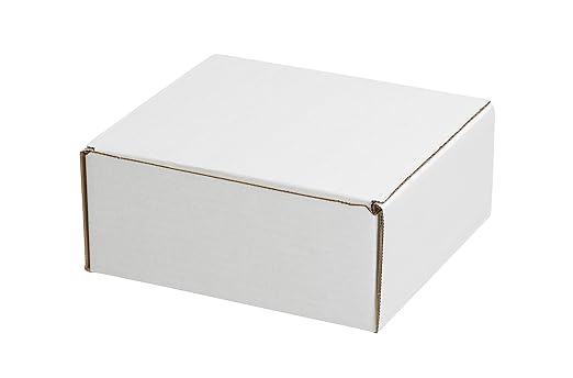 Box USA Mailer Boxes Small 10"L x 10"W x 4"H 50-Pack - Corrugated Cardboard Box for Shipping, Moving, Mailing, Packing, Packaging and Storage