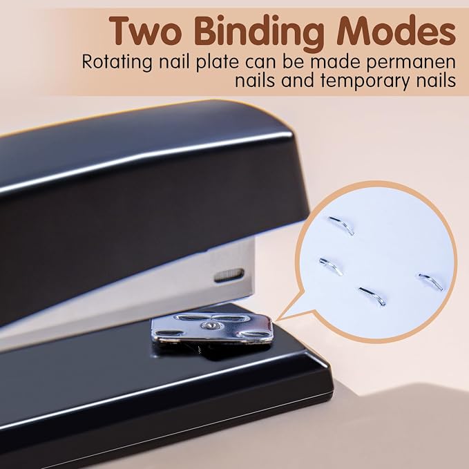 Deli Stapler, 12 Pack Staplers, 12000 Staples and 12 Staple Removers, Black | Staplers for Desk, 25 Sheet Capacity