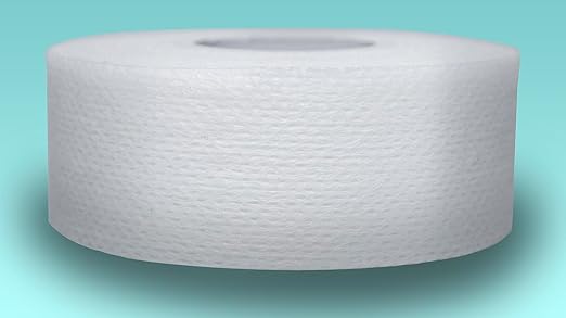 Areza Medical Surgical Tape - Porous Skin Soft Fabric Cloth Adhesive Tape - Fabripore - 1" x 10 yds. (2.5 cm x 9 m) - 6 Rolls per Box
