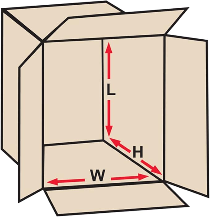 Corrugated Boxes, 12" x 10" x 8" - 25 EACH PER BUNDLE [PRICE is per BUNDLE]
