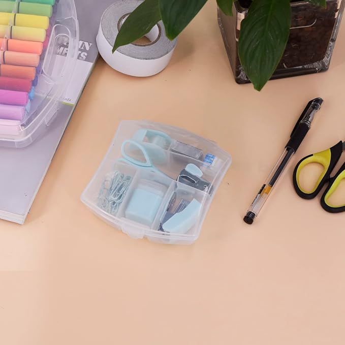 Mini Office Supply Kits Small Stapler for Student Office (Blue) | Includes Mini Stapler,Scissors, Staple Remover, Staples, Tape Dispenser for Gift (Blue)