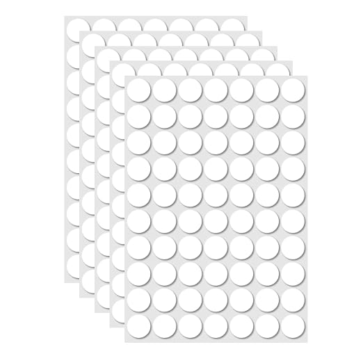 350 Pcs (0.79'') Sticky Tack, Double Sided Sticky Dot, Clear Poster Stickers Round Putty, No Trace Poster Adhesive Putty Removable Waterproof Stickers for Festival Decoration Sticky Dot (20mm)