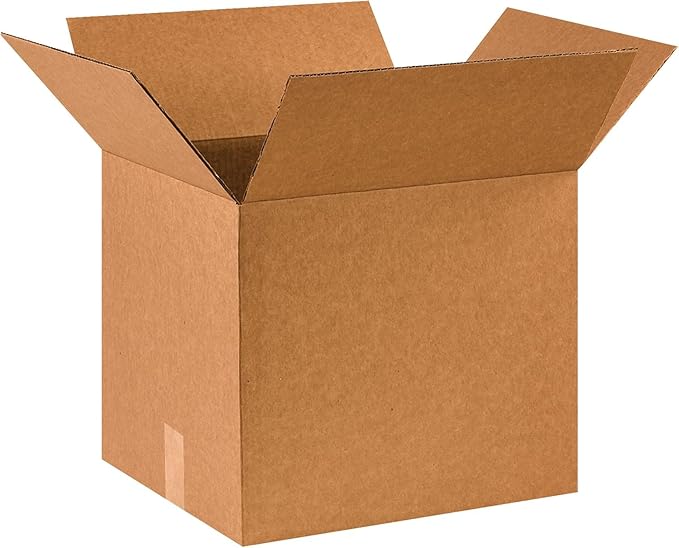 BOX USA Shipping Boxes 16"L x 14"W x 14"H, 25-Pack Medium Corrugated Cardboard Boxes for Shipping, Mailing, Packing, Packaging and Storage