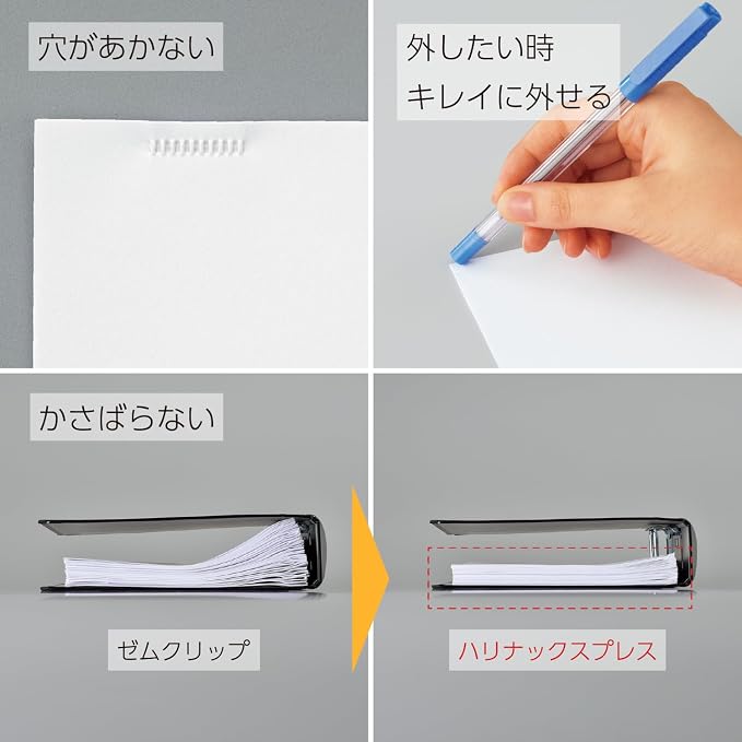 Kokuyo Stapleless Stapler, Harinacs Desktop & Handheld Staple-Free, Up to 5 Sheets No Staple Binding, Portable Compact Holeless Stapler, Green Blue, Japan Import (SLN-MPH105GB)