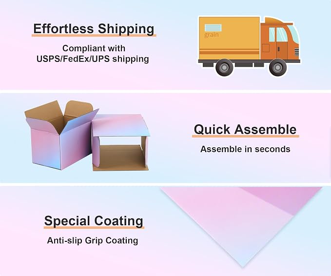 10x7x6 Shipping Boxes for Small Business, 30Pack Purple Cardboard boxes | Medium Mailer Boxes for Packaging Small Business, 32-ECT Corrugated Cardboard Mailing Boxes