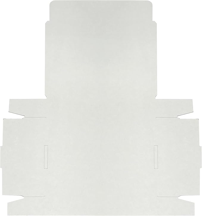 Amazon Basics Mailer Shipping Boxes - 9x6.5x2 inch, White, 50 Pack, Small Corrugated Cardboard Box