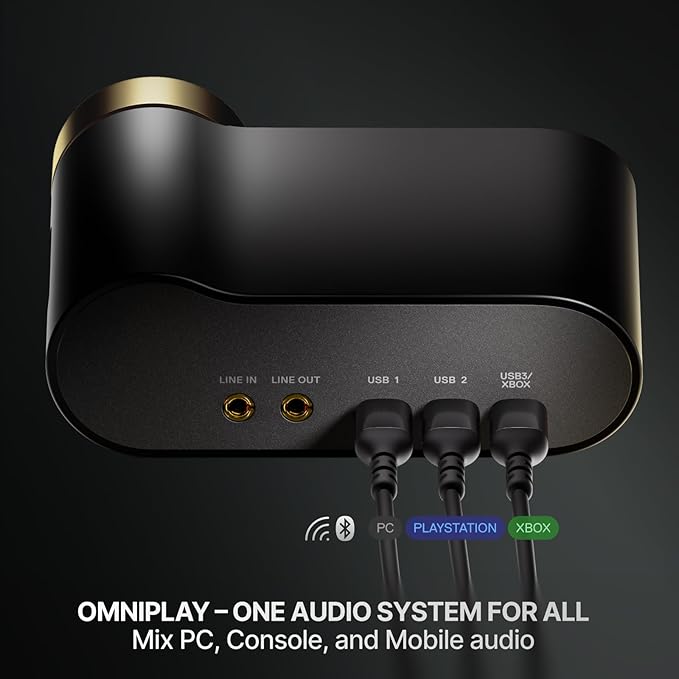 SteelSeries Arctis Nova Elite - Hi-Res Wireless Gaming Headset — 96kHz/24bit — Carbon Fiber Speakers — ANC — AI Noise Rejection — App — 2.4GHz + BT — Multi-Source Mix — OmniPlay PC+PlayStation+Xbox