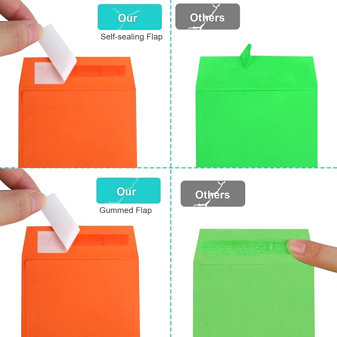 Cash Envelopes -120 Envelopes Money Saving Challenge, 3.2x6.6inch Money Envelopes for Budgeting, Coins, Checks, Gift Cards & Tickets (Pack of 2)