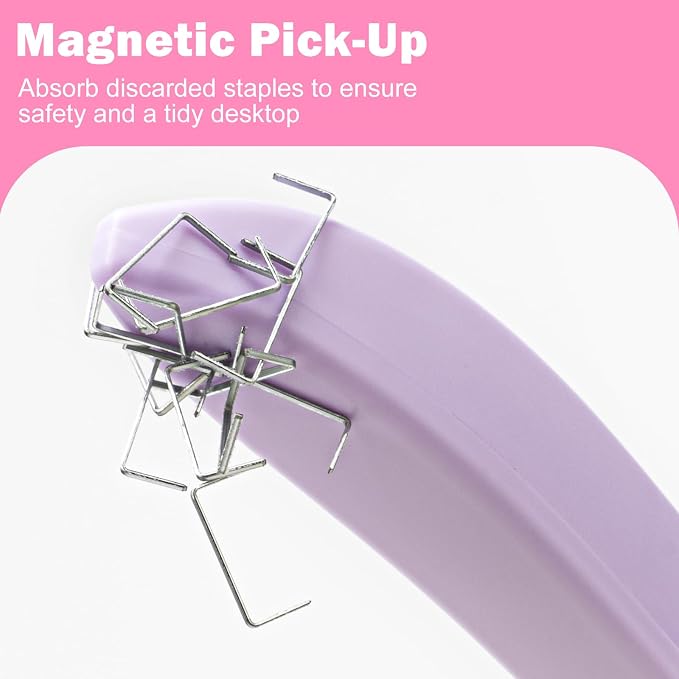 ThinkLearn Magnetic Staple Remover 20 Pack, Pen-Shaped Staple Puller | Quick and Effortless Staple Removal, Magnetic Pickup Grabs Staples, for School & Home Office