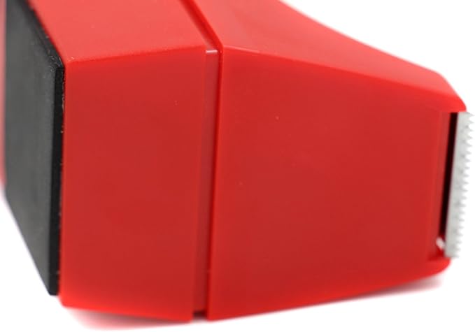 EasyPAG Desk Tape Dispenser for Tapes Within 1.0 Inch,Red