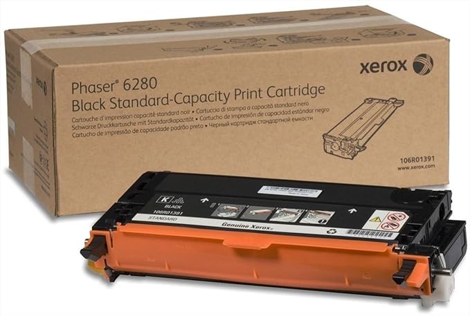 Xerox Phaser 6280 Black Standard Capacity Toner Cartridge (3,000 Pages) - 106R01391