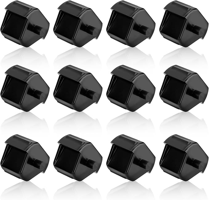 12pcs Tape Dispenser Core, Plastic Tape Dispenser Replacement Core Transparent Tape Dispenser Roll Insert Tape Dispenser Parts for Office Home School Supplies