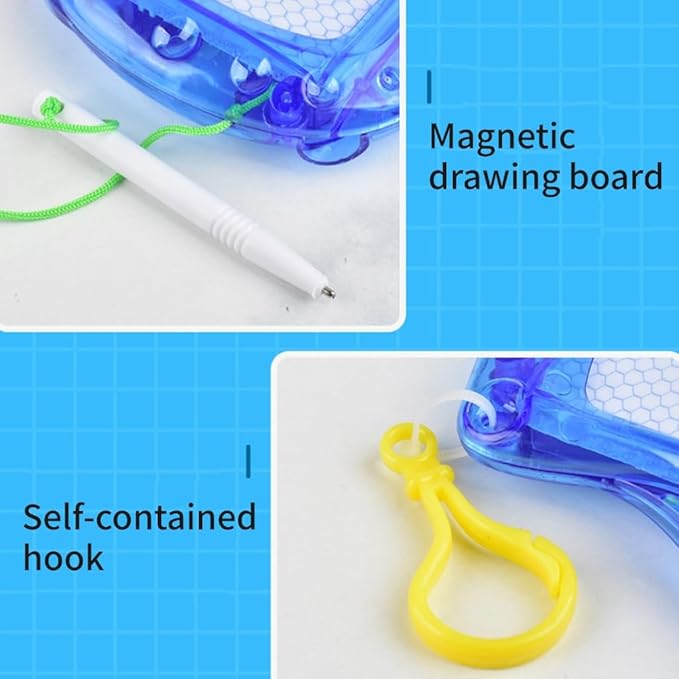 mini Whiteboard Keychain, Doodles Board Key chain, Drawing Board Keyring, pack of 6