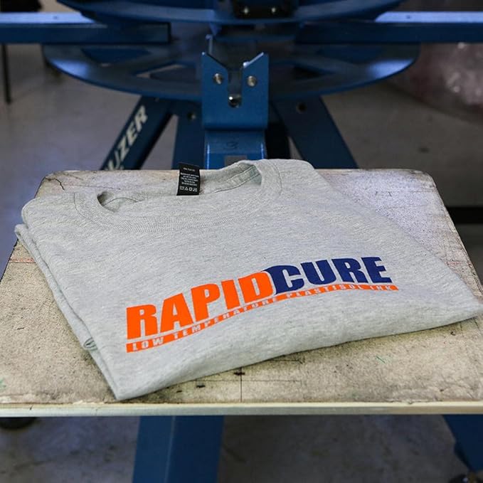 Rapid Cure® Screen Printing Ink Navy (8oz.) - Plastisol Ink for Screen Printing, Fast Curing Fabric Paint - Screen Print Direct®, USA Made