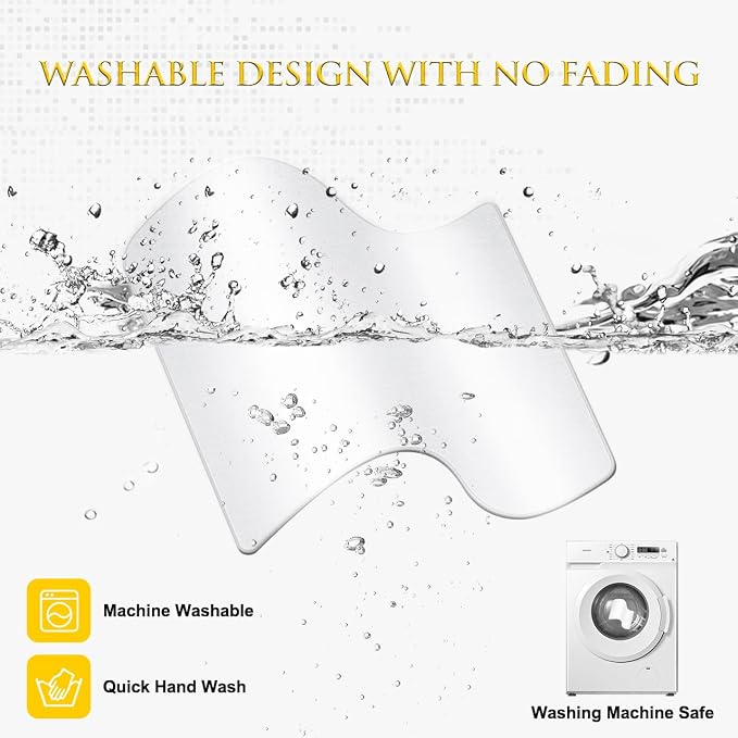JIKIOU 3 Pack Mouse Pad with Stitched Edge, Portable Size-10.2x8.3in Blank | Anti-Fray, Comfortable Smooth Lycra Surface, Non-Slip Rubber Base, Machine Washable Fade-resistant, Compatible with All Mice