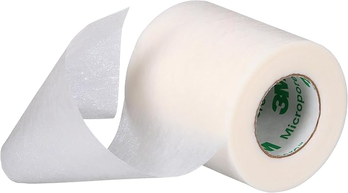 Nexcare Gentle Paper Tape, Hypoallergenic Medical Surgical Tape for Sensitive Skin, Breathable First Aid Tape Secures Dressings Gently, Latex Free, 2 Inch x 10 Yard Roll, 2-Pack