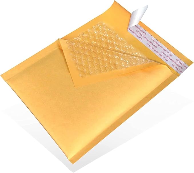 250#0 6x10 Kraft Paper Padded Bubble Envelopes Mailers Shipping Case 6"x10"